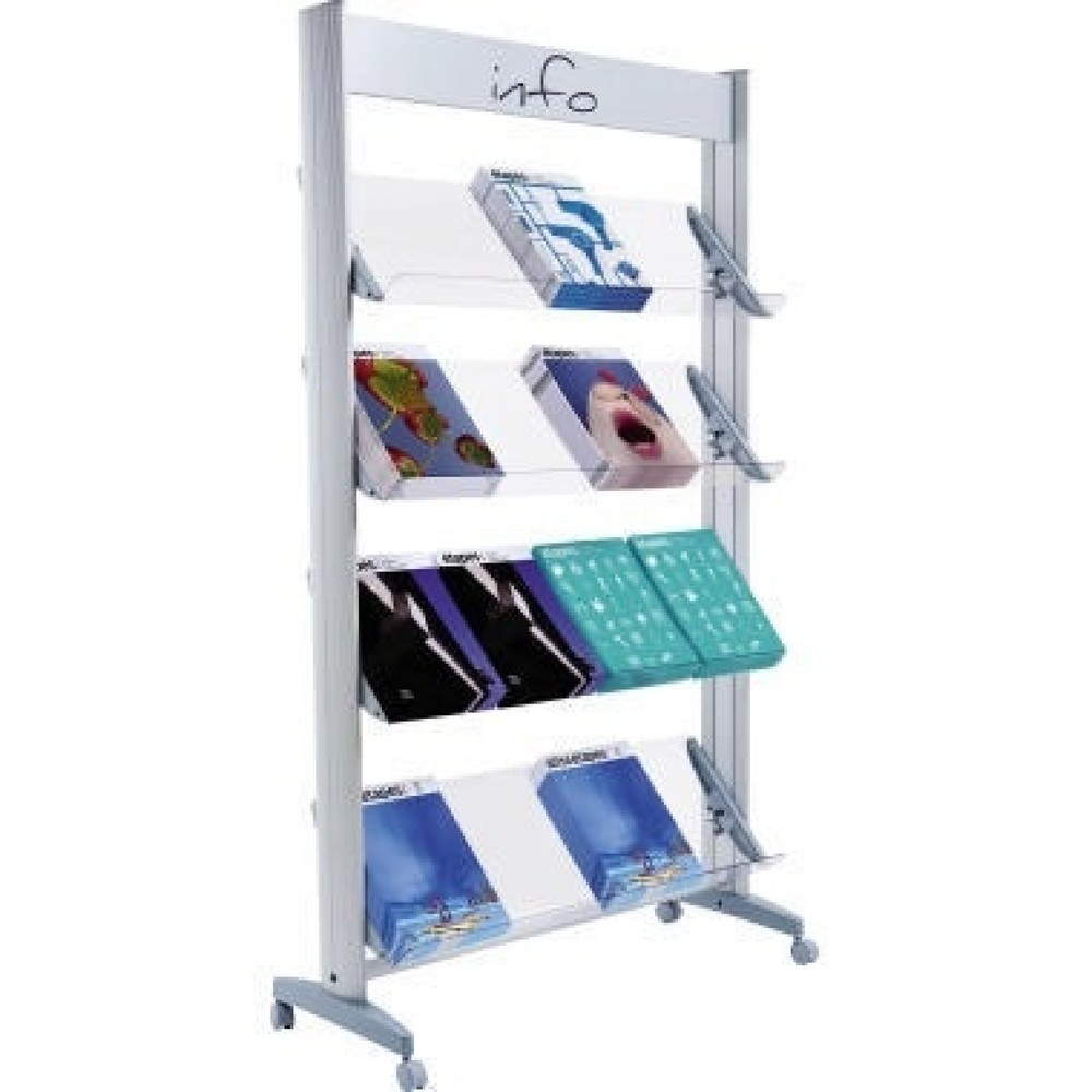 Produktabbildung: Paperflow Prospektständer 16.A4TT.35 Plexiglas