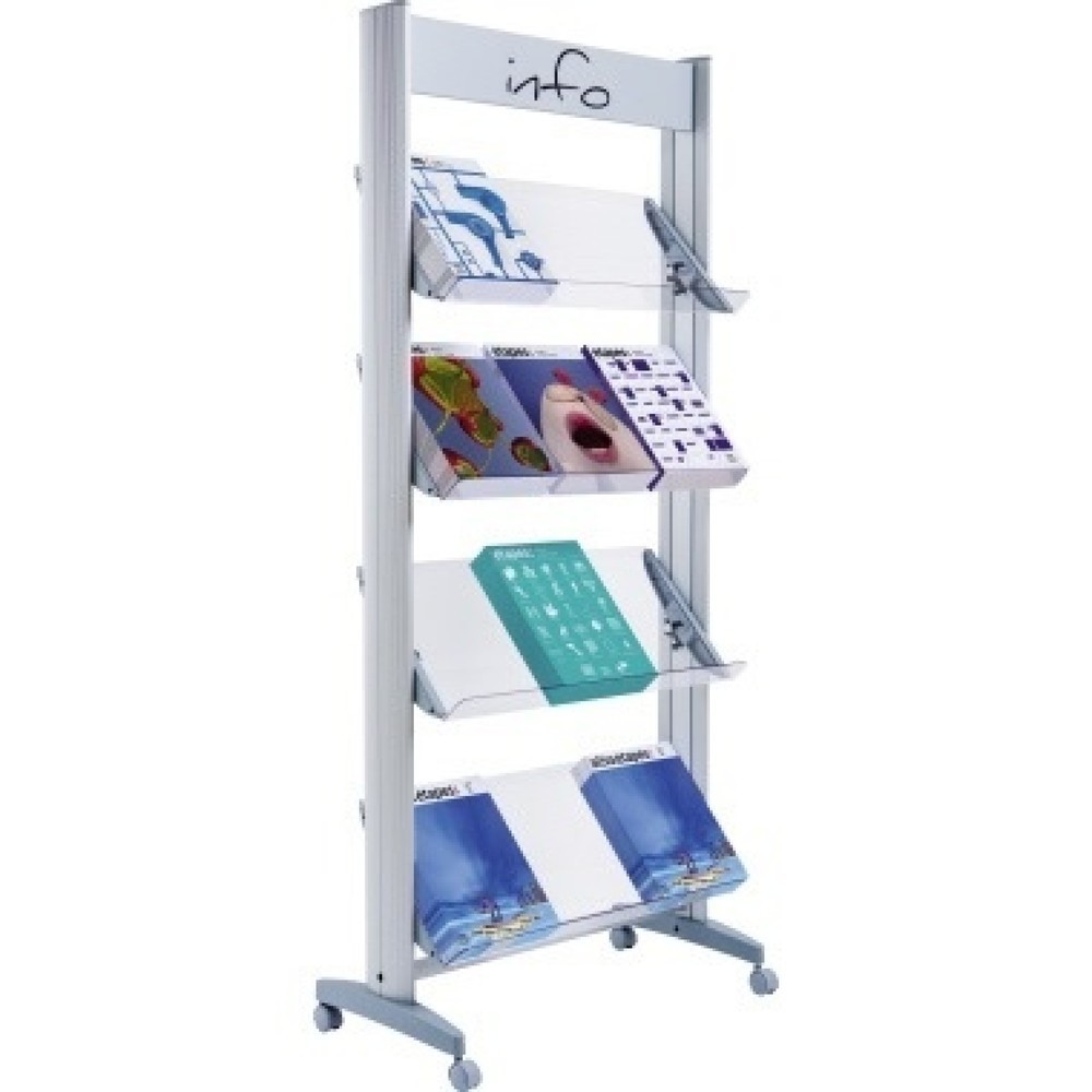 Produktabbildung: Paperflow Prospektständer 12.A4TT.35 Plexiglas