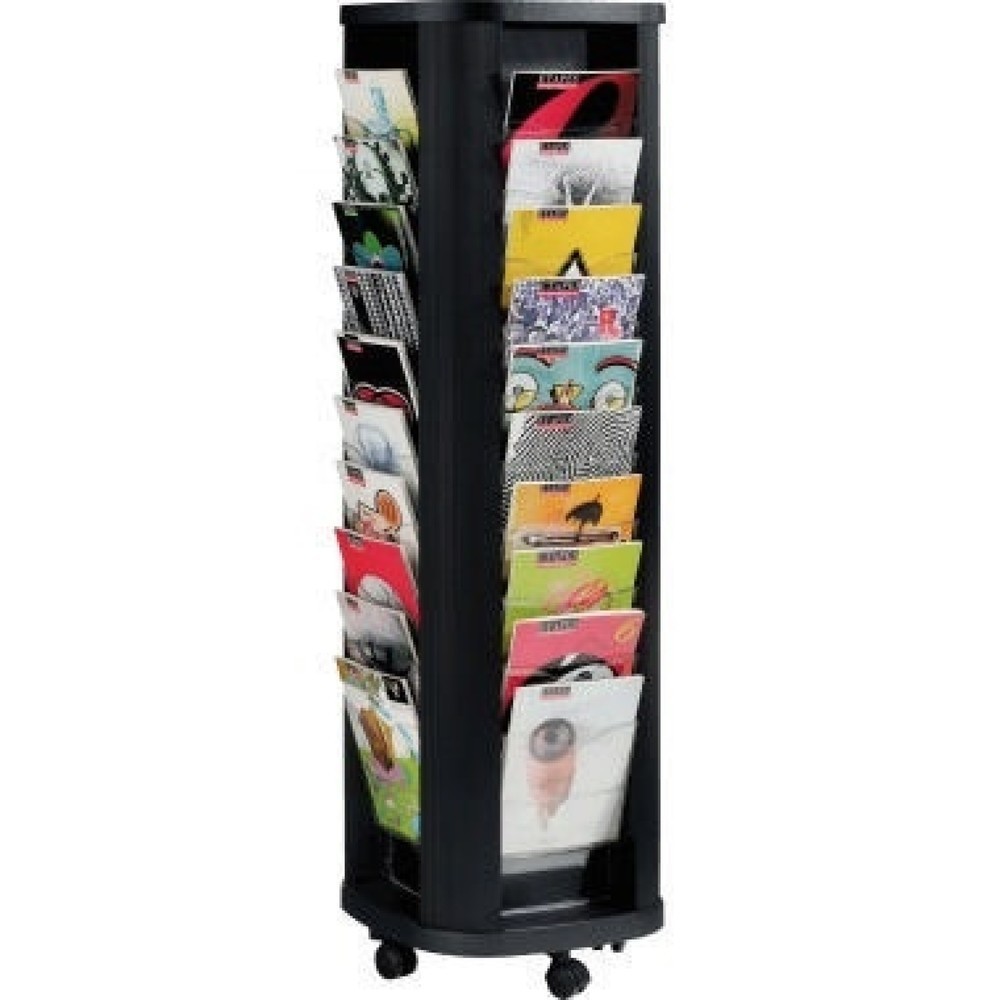 Produktabbildung Nr. 3: Paperflow Prospektsäule 273.01 40Fächer schwarz