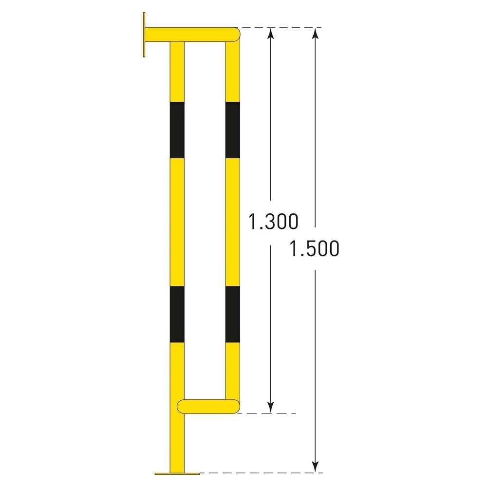 N° de l'image du produit 4 : Protection de tuyau, utilisation en extérieur, H x l 1 500 x 350 mm