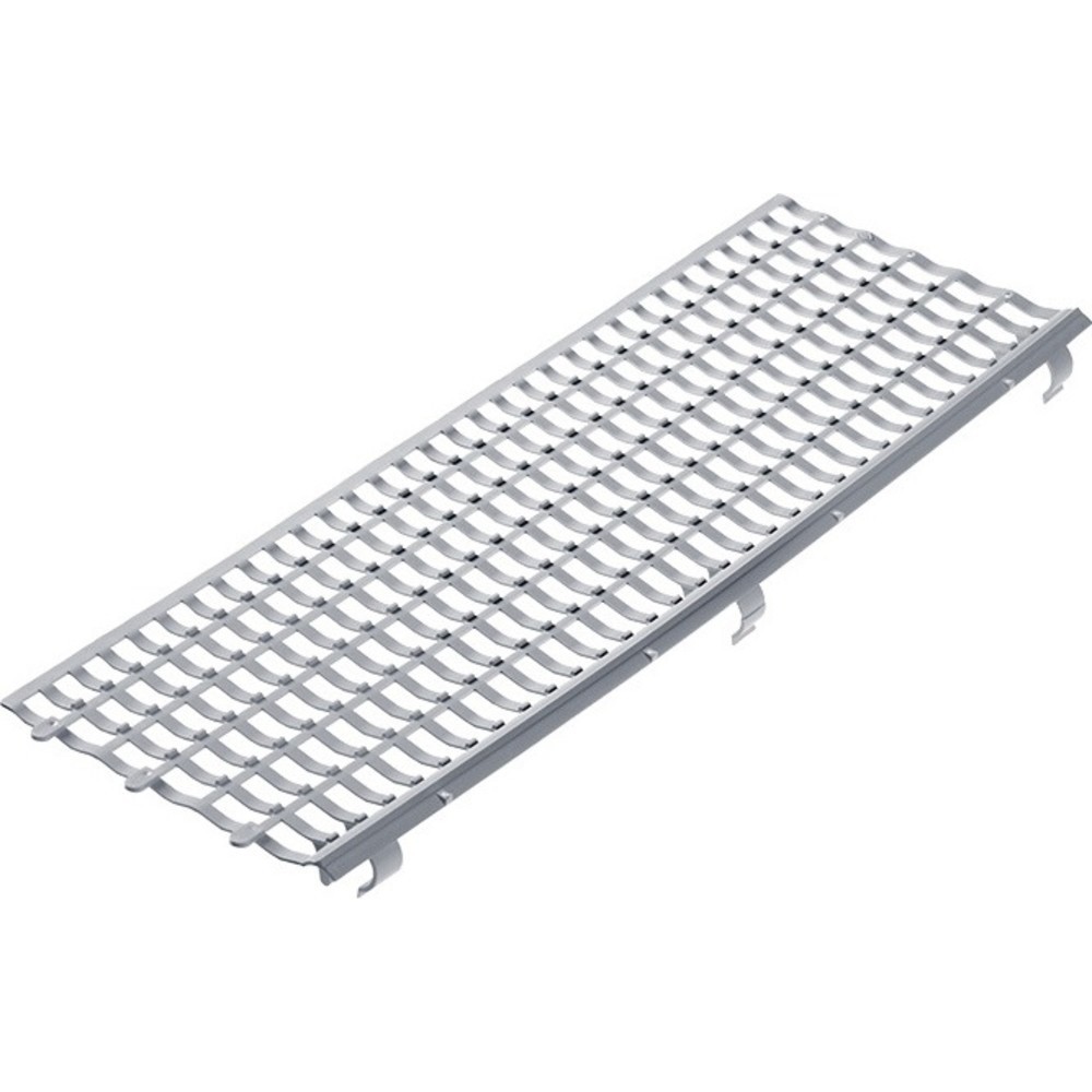 Produktabbildung Nr. 2: PROTEKTOR Laubfanggitter B.100-150mm L.1m grau