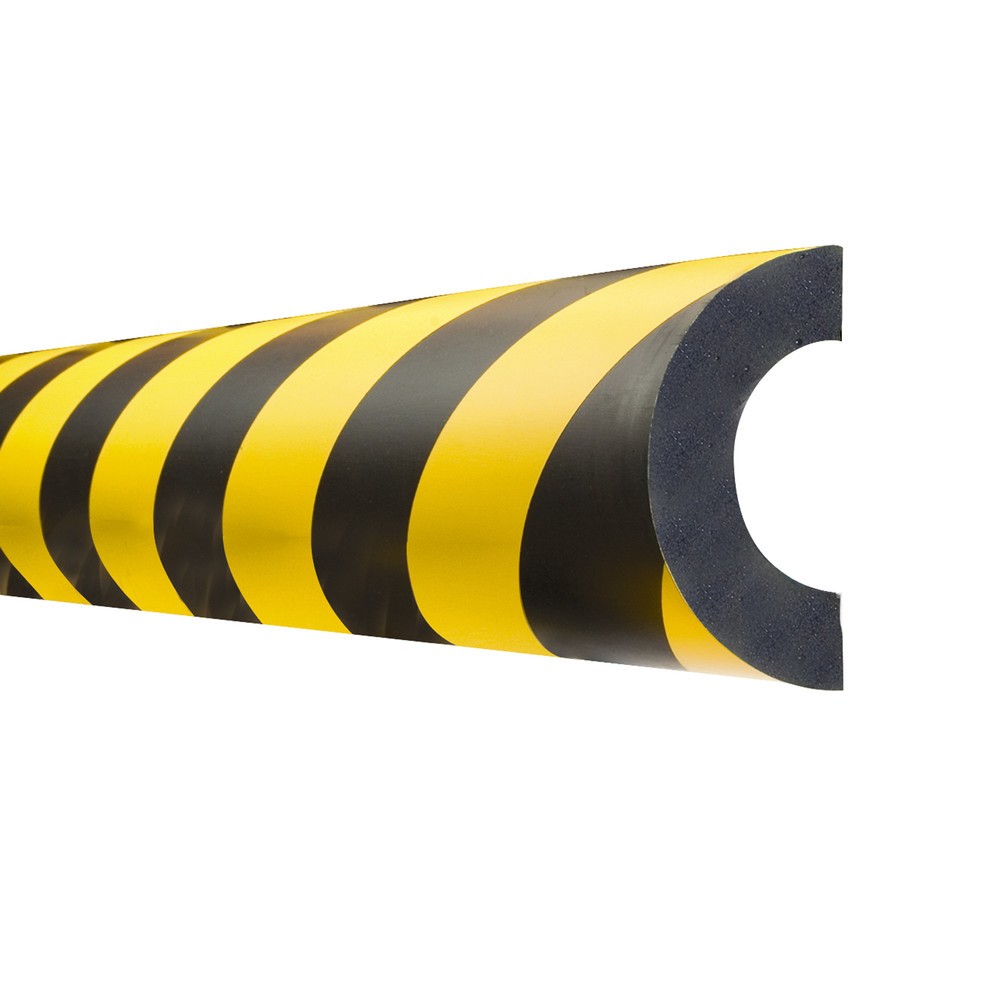 Immagine del prodotto: Protezione anticollisione MORAVIA per tubi, semicircolare, magnetica, Ø interno 60 mm, lunghezza 1 m