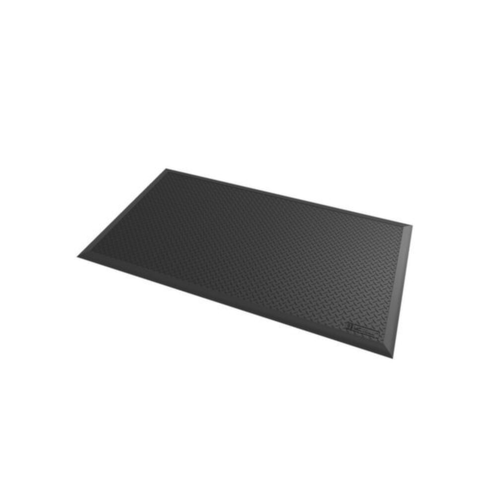 Číslo obrázka výrobku 2: Protiúnavová rohož NoTrax Diamond Flex™ Nitrile, š × d 970 × 1 630 mm, čierna