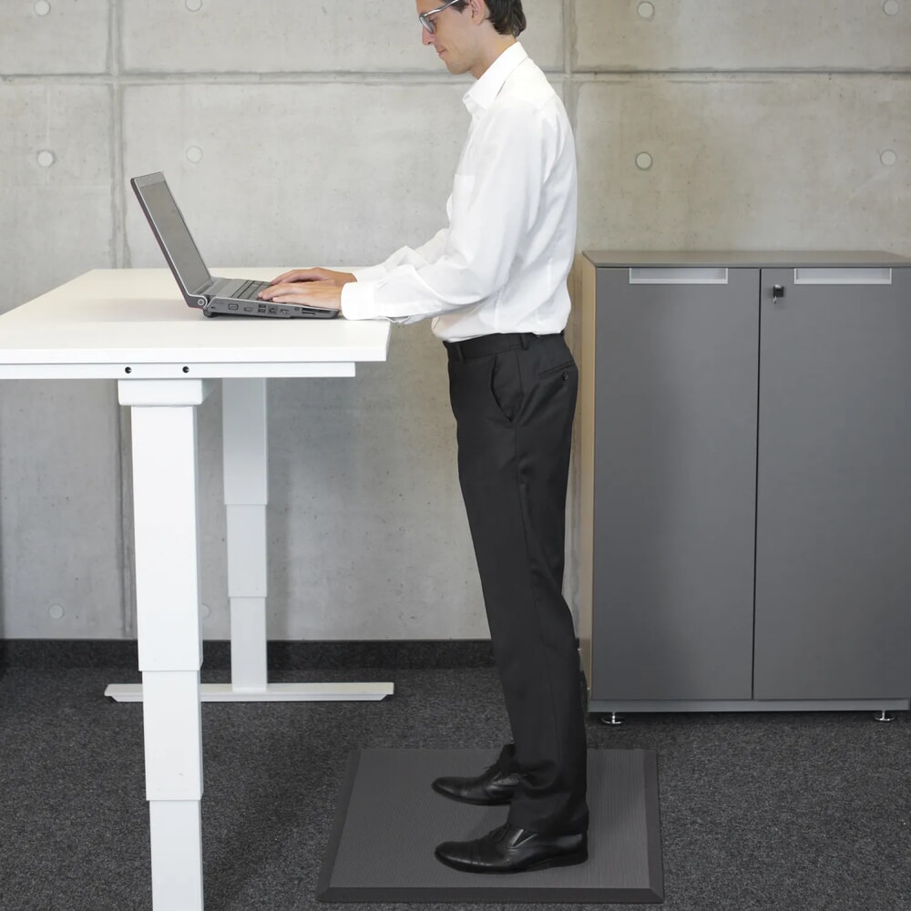 Číslo obrázku produktu 3: Protiúnavová rohož NoTrax Posture Mat Classic™, ŠxD 510 x 600 mm, černá