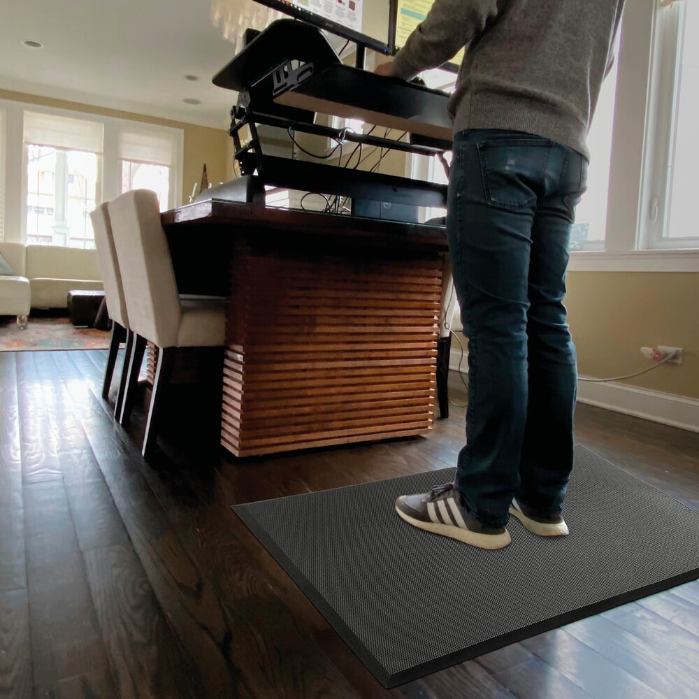 Číslo obrázku produktu 5: Protiúnavová rohož NoTrax Posture Mat Classic™, ŠxD 510 x 600 mm, černá