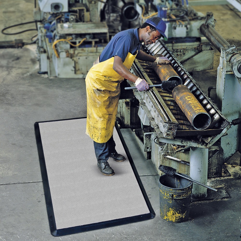 Číslo obrázku produktu 1: Protiúnavová rohož s vlákny, z nitrilové gumy, ŠxH 870 x 1570 mm