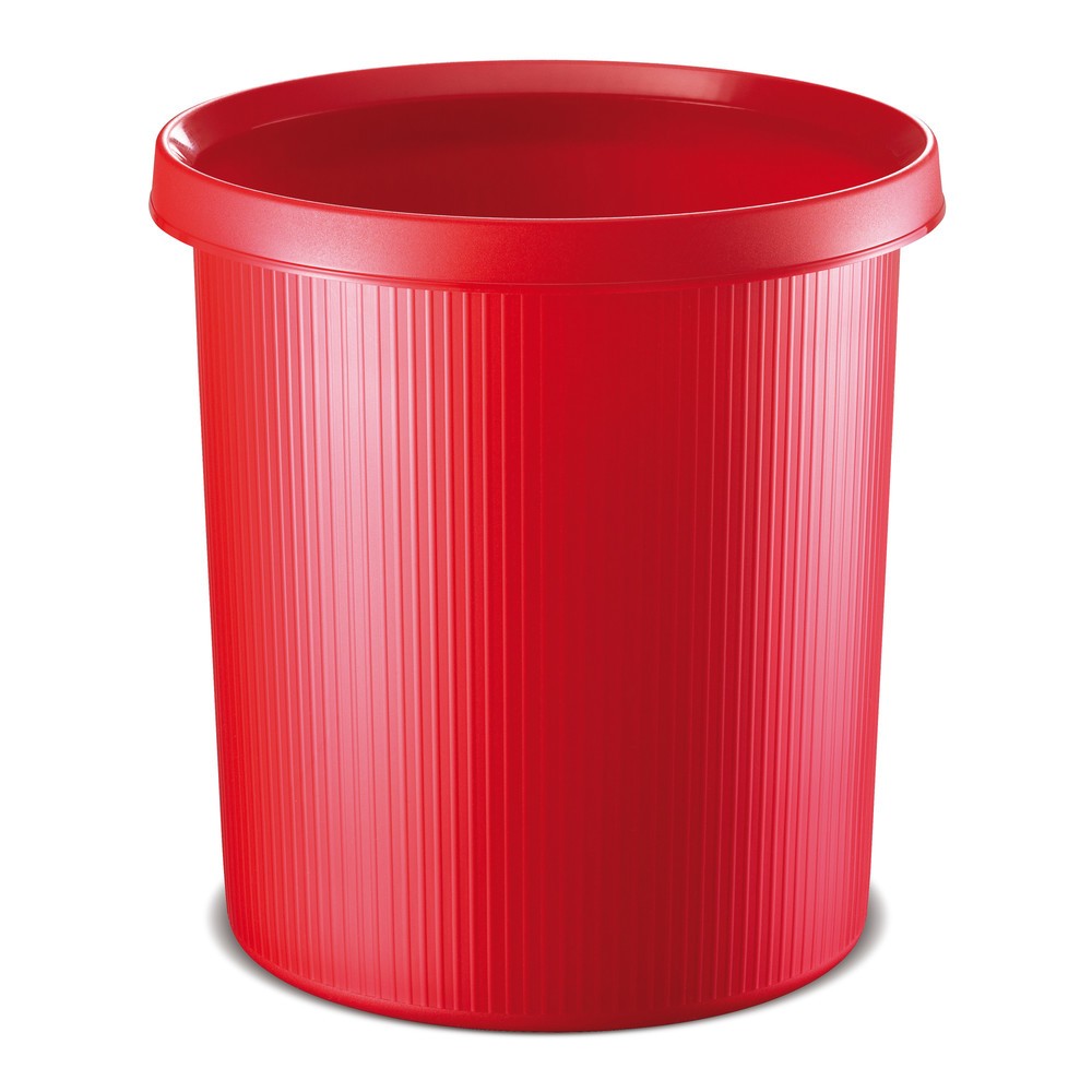 Product afbeelding: Papiermand helit Office, 45 liter, PE, rood