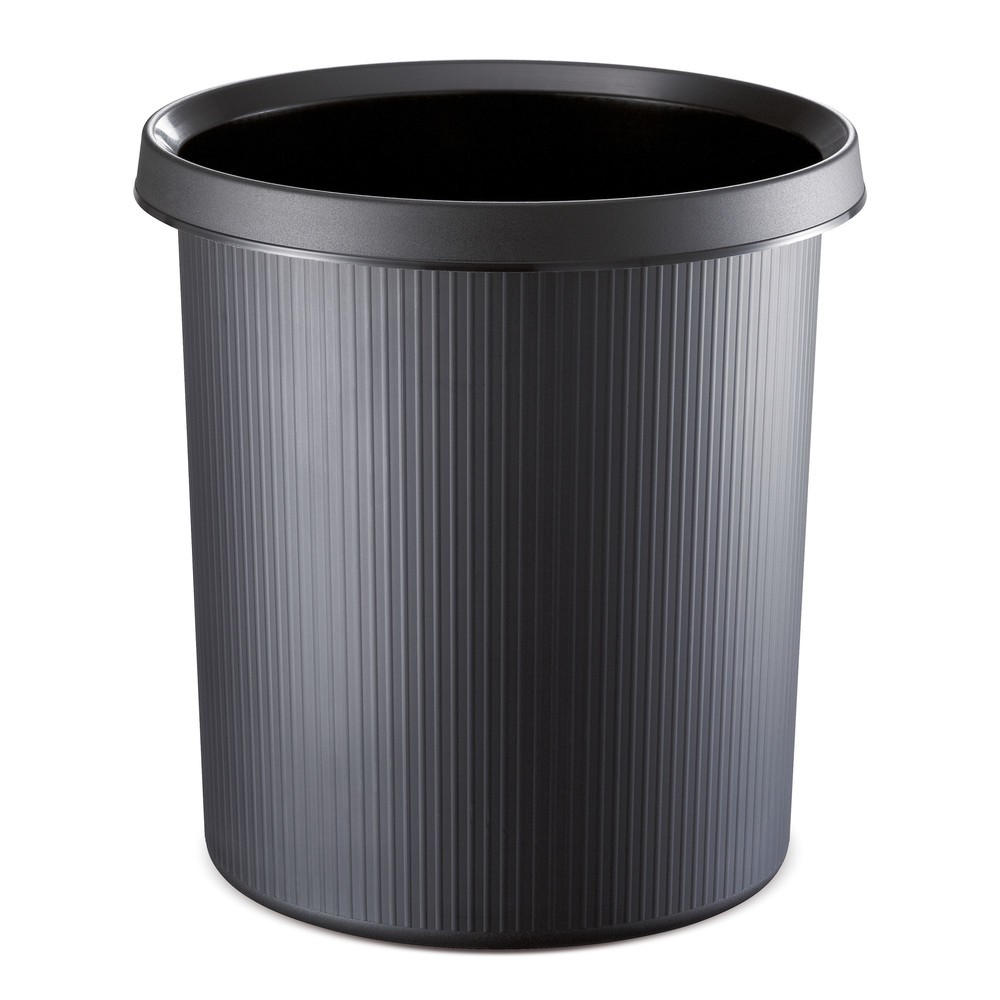 Product afbeelding: Papiermand helit Office, 30 liter, PE, zwart