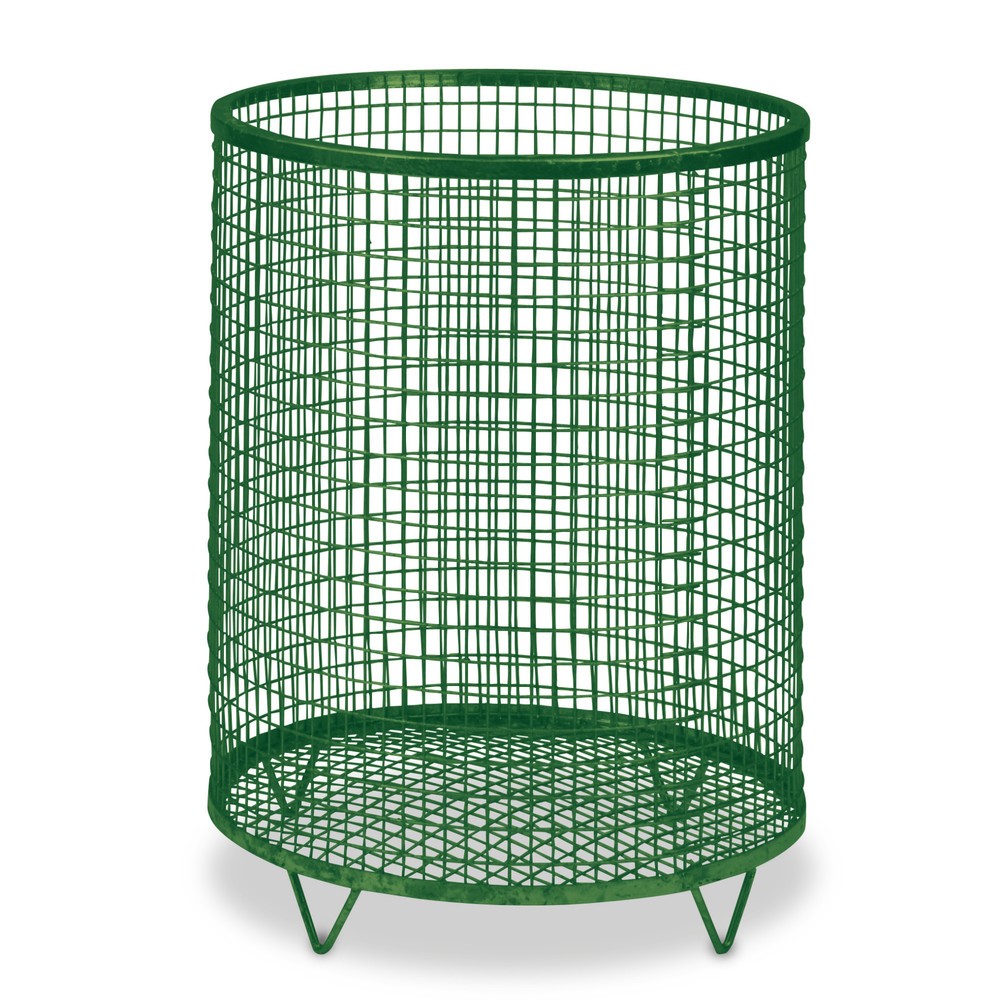 Product afbeelding: Afvalkorf van draadgaas, roosterbodem, 63 liter, thermisch verzinkt