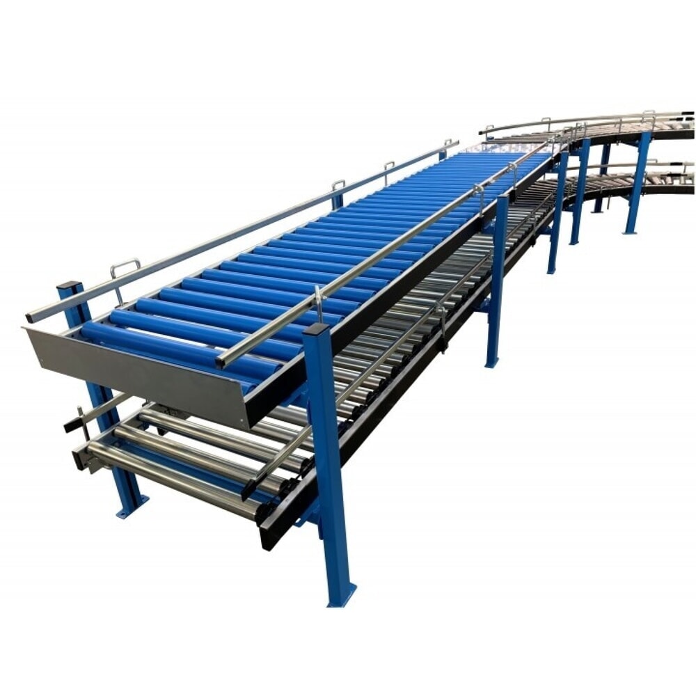 Zdjęcie produktu nr 7: BLUME przenośniki rolkowe do lekkich ładunków, stalowe kółka, Ø 50 mm, długość toru 3 m, szerokość toru 500 mm, rozstaw osi 100 mm