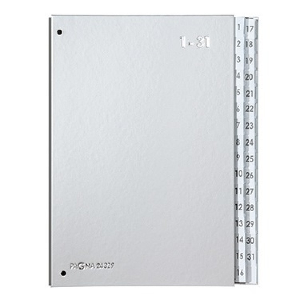 Produktabbildung Nr. 1: PAGNA Pultordner 24329-14 DIN A4 1-31 32Fächer Polyprpylen si