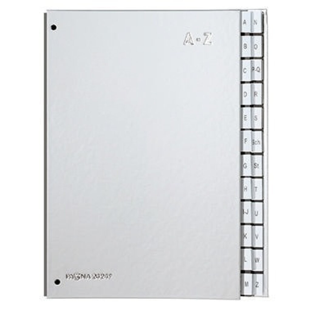 Produktabbildung: PAGNA Pultordner 24249-14 DIN A4 A-Z 24Fächer Polypropylen si