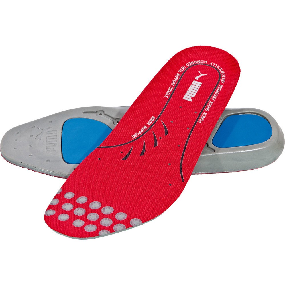 Produktabbildung: PUMA® Einlegesohle evercushion® PLUS, rot, Größe 39