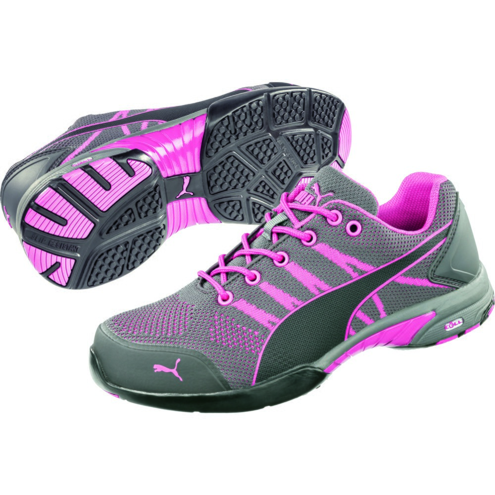 Produktabbildung Nr. 4: PUMA® Sicherheitshalbschuh Celerity Knit PINK LOW WNS S1 HRO SRC Größe 37, grau/pink