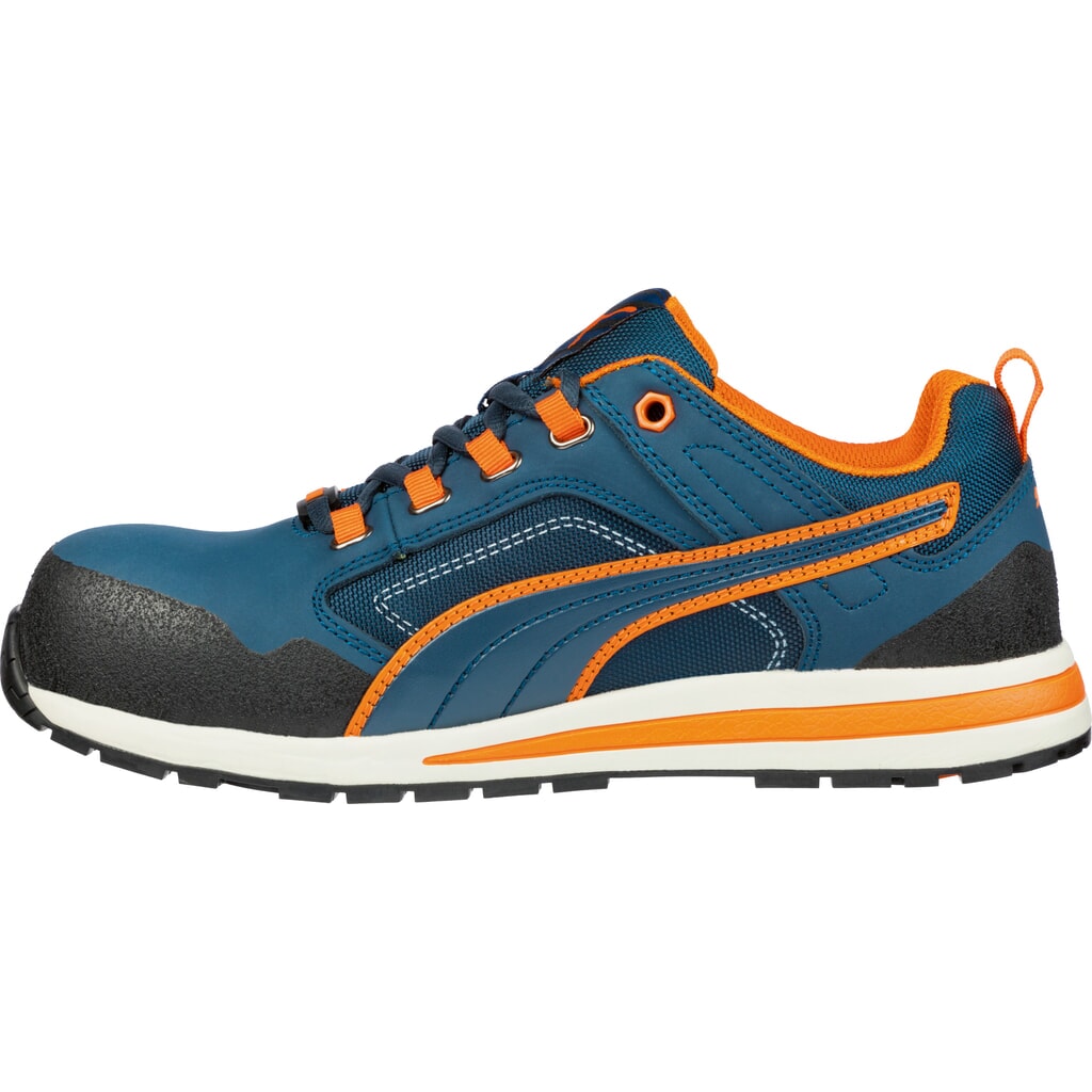 Produktabbildung Nr. 3: PUMA® Sicherheitshalbschuh Crosstwist LOW S3 HRO SRC Größe 39, blau/orange