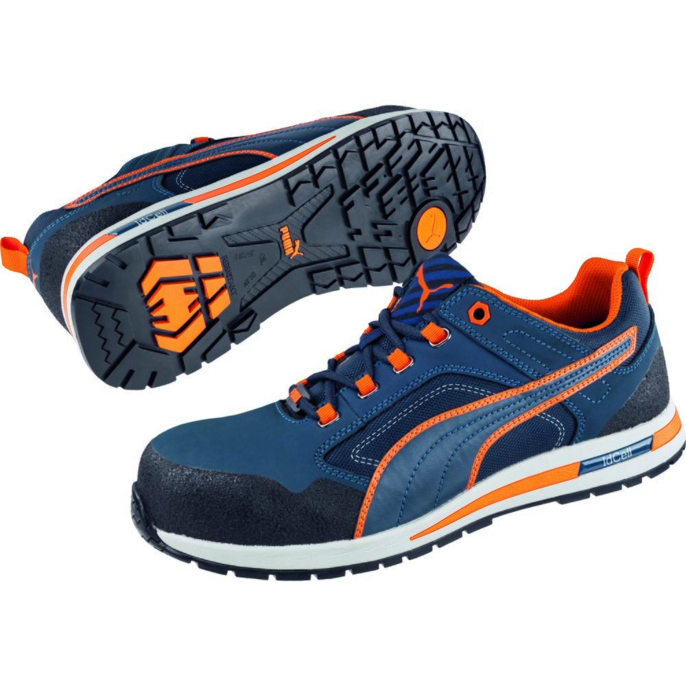 Produktabbildung Nr. 4: PUMA® Sicherheitshalbschuh Crosstwist LOW S3 HRO SRC Größe 47, blau/orange