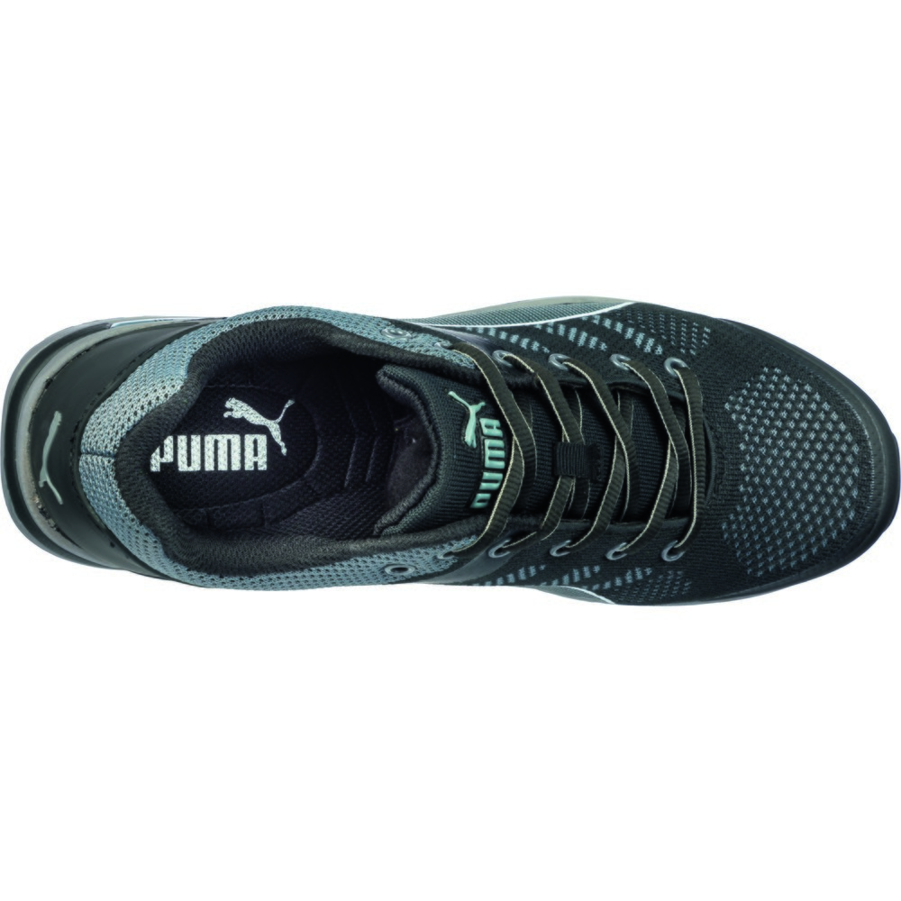 Produktabbildung Nr. 6: PUMA® Sicherheitshalbschuh Elevate Knit BLACK LOW S1P ESD HRO SRC Größe 47, schwarz/grau