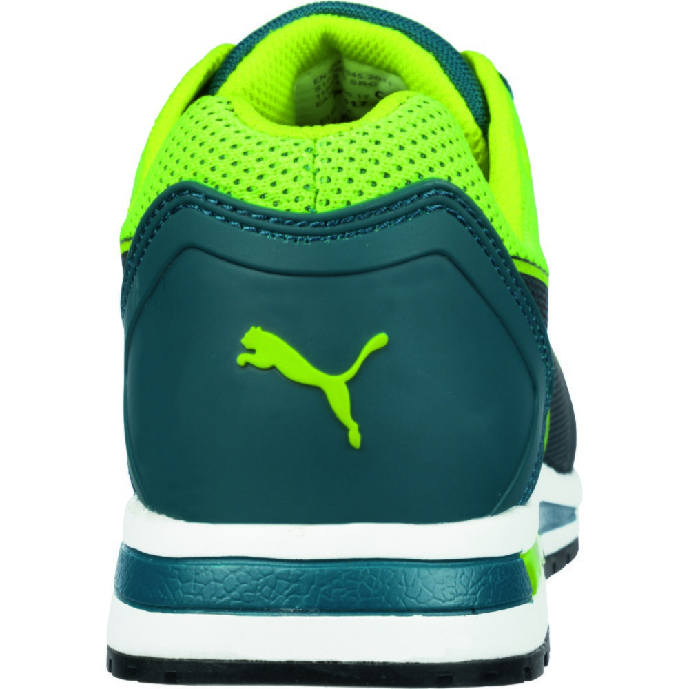 Produktabbildung Nr. 2: PUMA® Sicherheitshalbschuh Elevate Knit GREEN LOW S1P ESD HRO SRC Größe 39, blau/grün