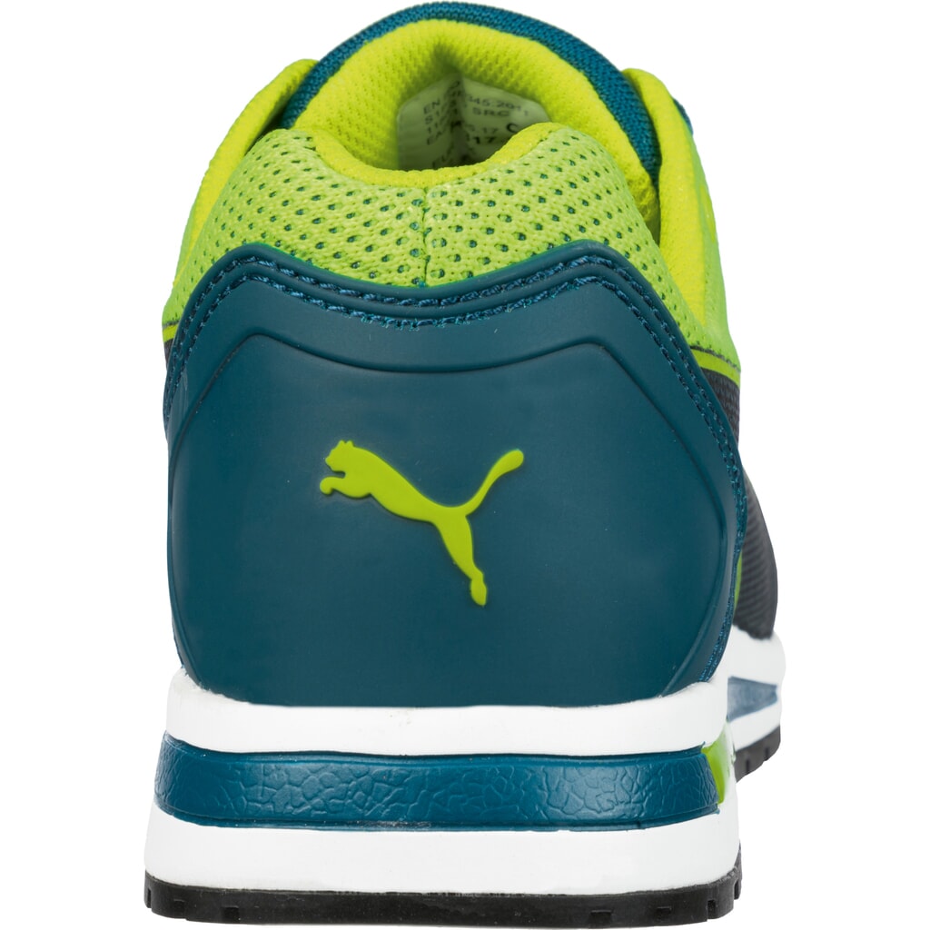 Produktabbildung Nr. 2: PUMA® Sicherheitshalbschuh Elevate Knit GREEN LOW S1P ESD HRO SRC Größe 39, blau/grün