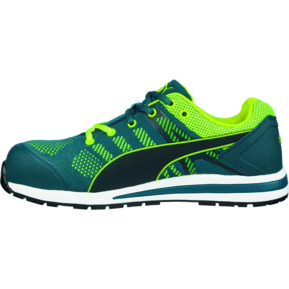 Produktabbildung Nr. 3: PUMA® Sicherheitshalbschuh Elevate Knit GREEN LOW S1P ESD HRO SRC Größe 39, blau/grün