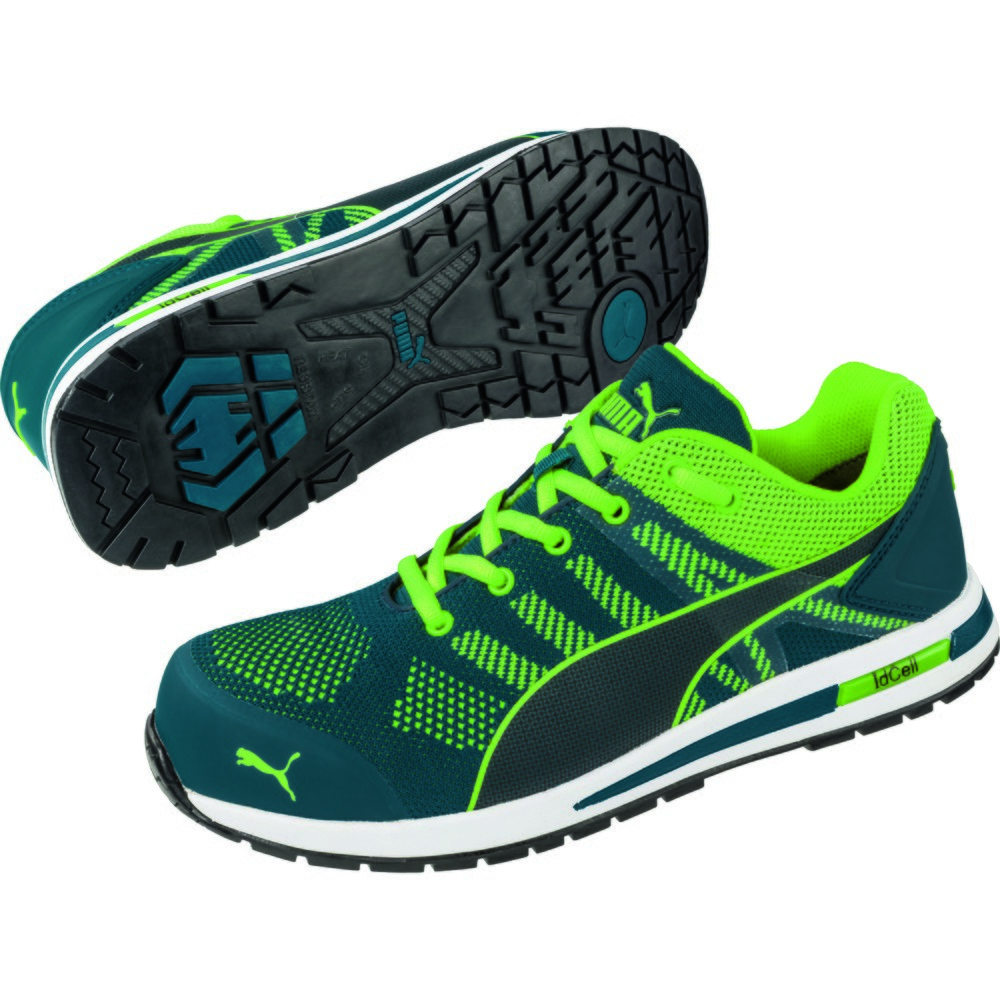 Produktabbildung Nr. 4: PUMA® Sicherheitshalbschuh Elevate Knit GREEN LOW S1P ESD HRO SRC Größe 39, blau/grün