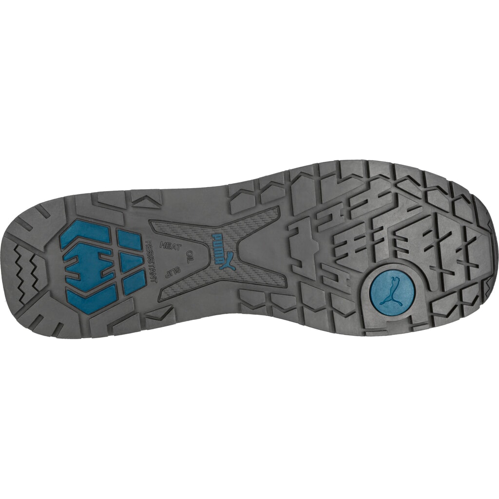 Produktabbildung Nr. 5: PUMA® Sicherheitshalbschuh Elevate Knit GREEN LOW S1P ESD HRO SRC Größe 39, blau/grün