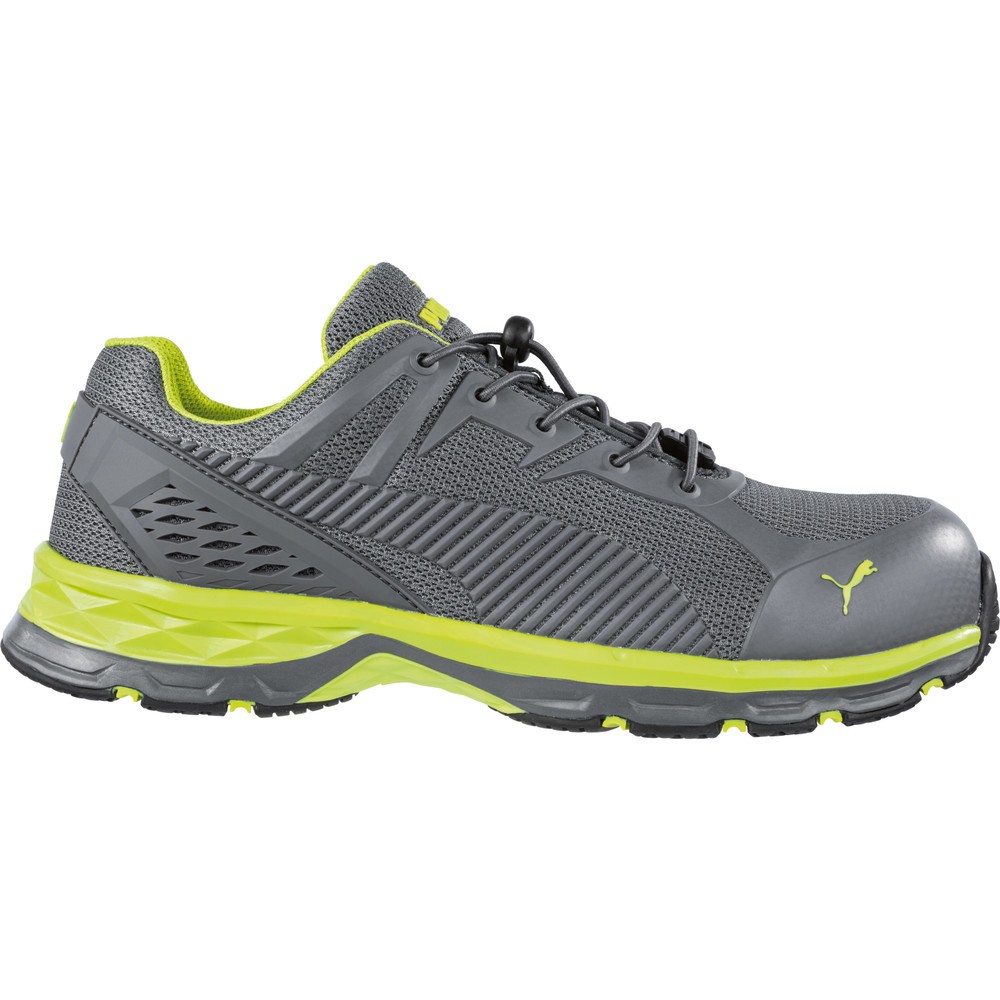 Produktabbildung: PUMA® Sicherheitshalbschuh Fuse Motion 2.0 GREEN LOW S1P ESD HRO SRC Größe 41, grau/grün