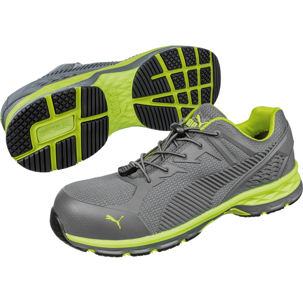 Produktabbildung Nr. 4: PUMA® Sicherheitshalbschuh Fuse Motion 2.0 GREEN LOW S1P ESD HRO SRC Größe 42, grau/grün