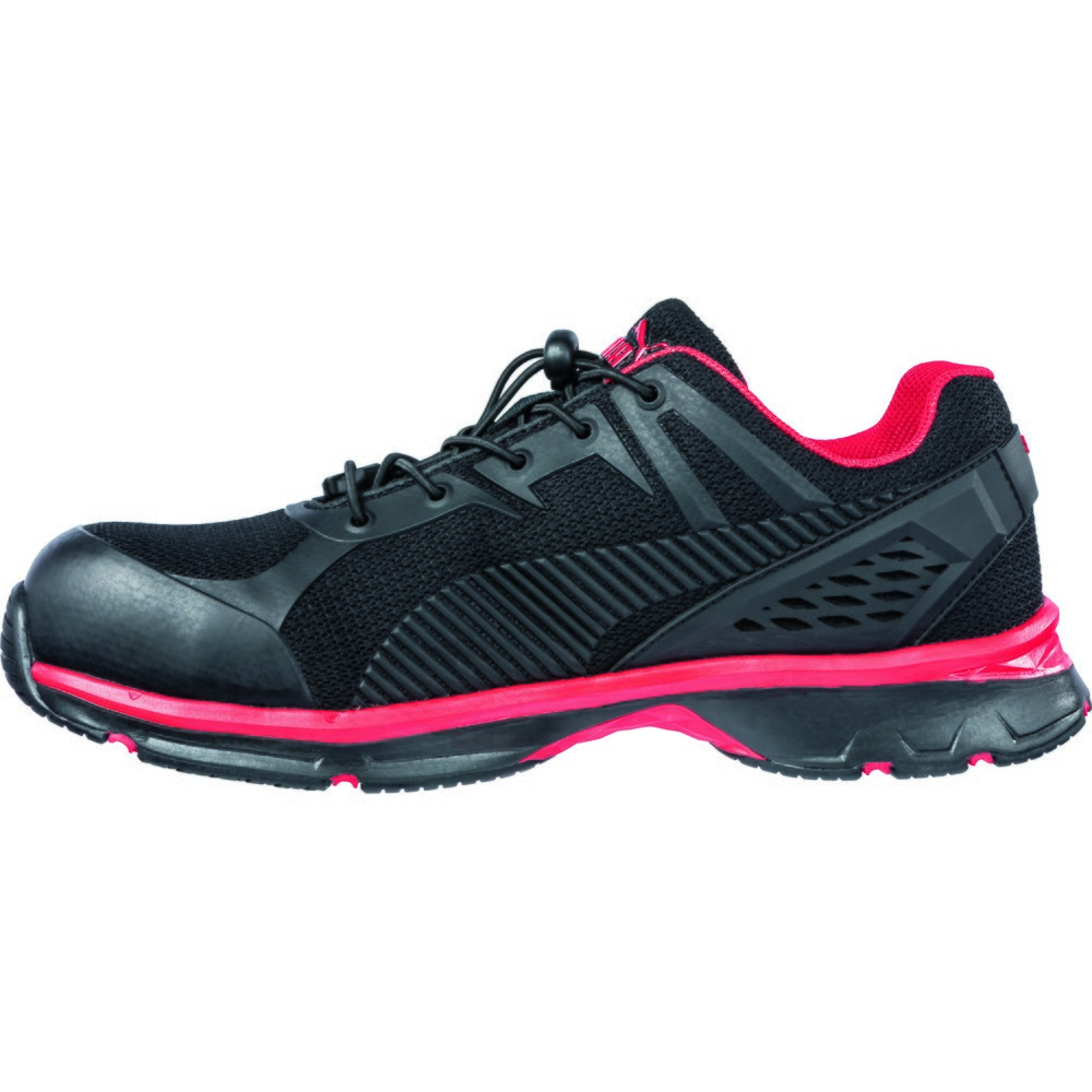 Produktabbildung Nr. 3: PUMA® Sicherheitshalbschuh Fuse Motion 2.0 RED LOW S1P ESD HRO SRC Größe 39, schwarz/rot