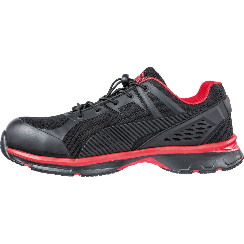 Produktabbildung Nr. 3: PUMA® Sicherheitshalbschuh Fuse Motion 2.0 RED LOW S1P ESD HRO SRC Größe 42, schwarz/rot