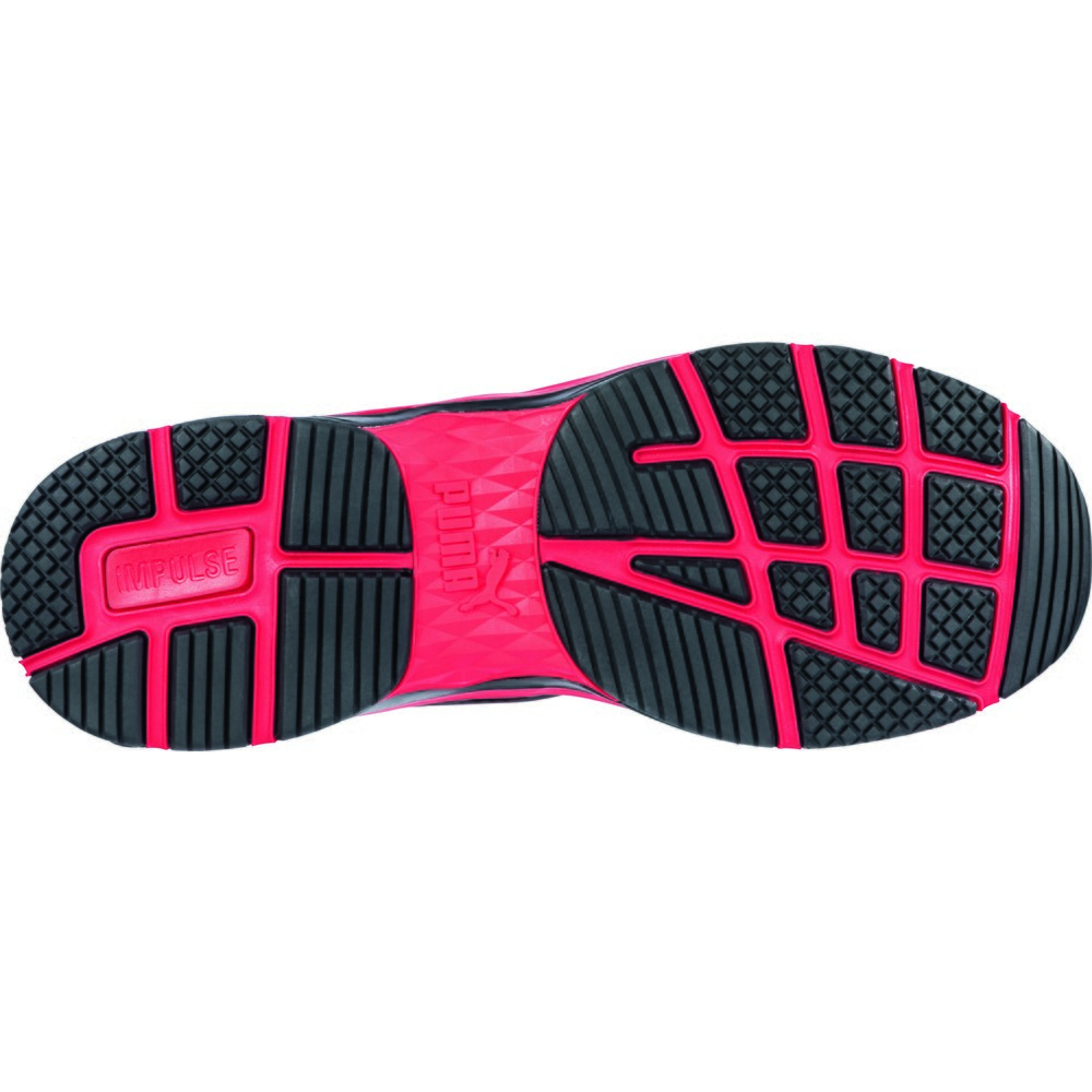 Produktabbildung Nr. 5: PUMA® Sicherheitshalbschuh Fuse Motion 2.0 RED LOW S1P ESD HRO SRC Größe 39, schwarz/rot