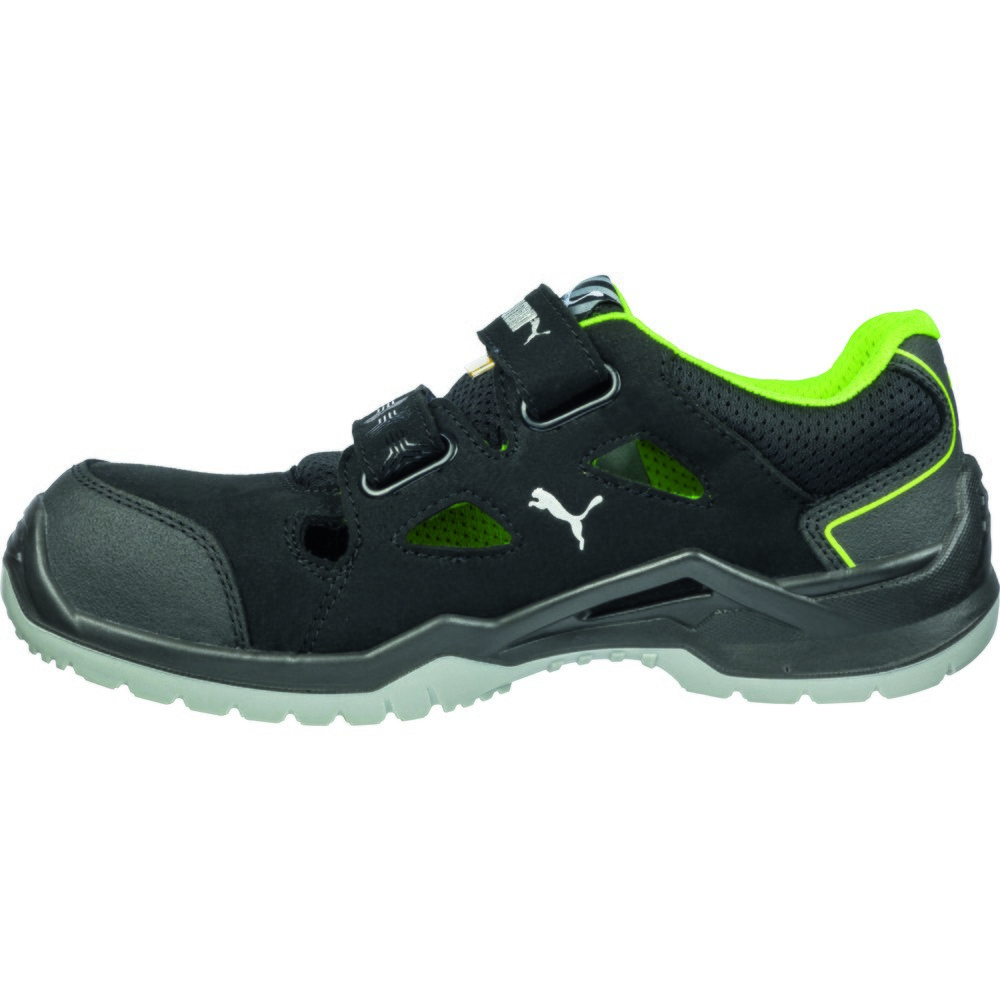 Produktabbildung Nr. 3: PUMA® Sicherheitshalbschuh Neodyme GREEN LOW S1P ESD SRC Größe 48, schwarz/grün