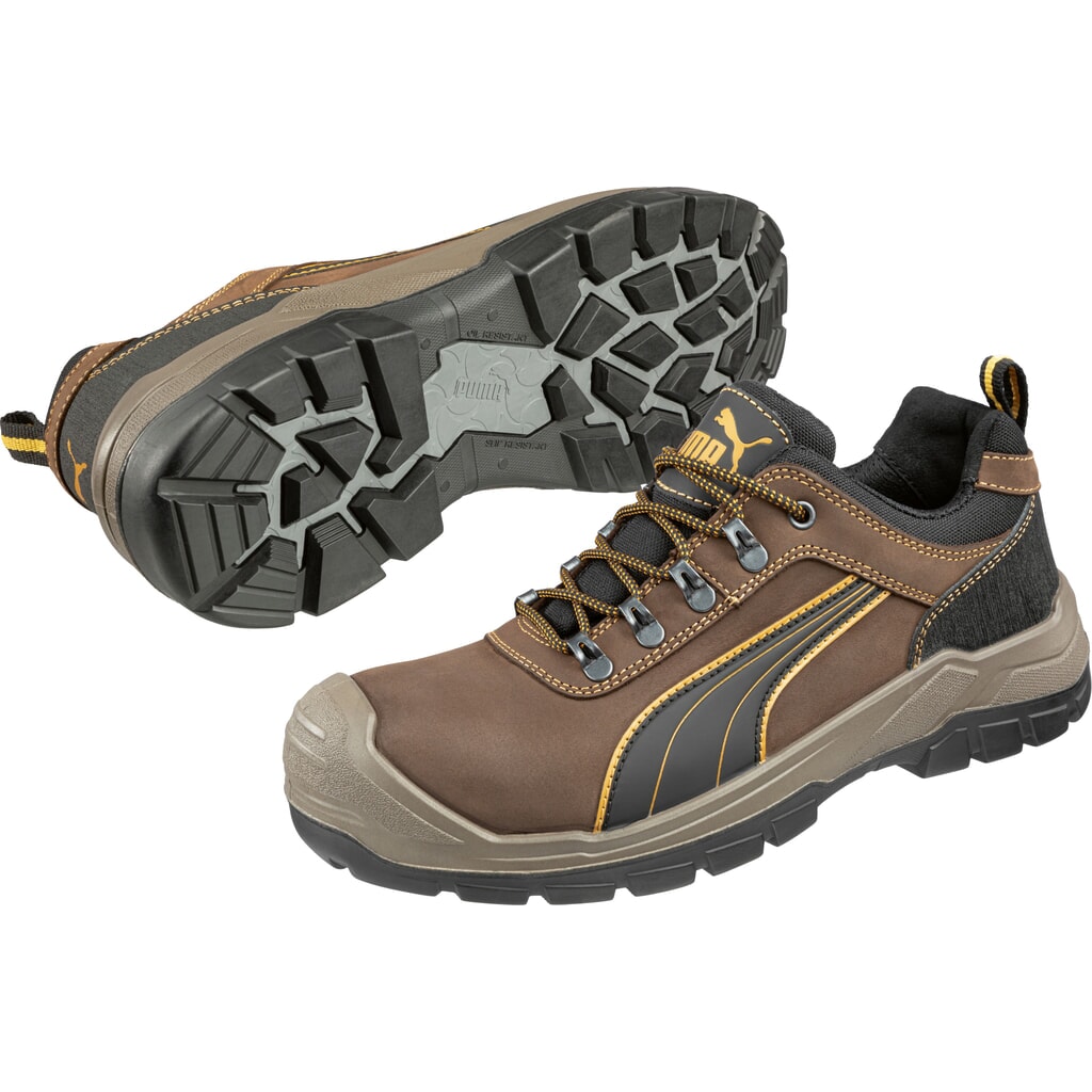 Produktabbildung Nr. 4: PUMA® Sicherheitshalbschuh Sierra Nevada LOW S3 HRO SRC Größe 39, braun/grau