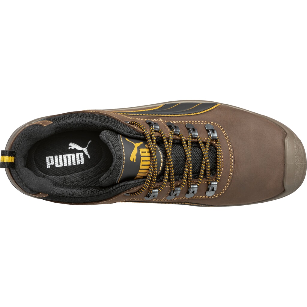 PUMA® Sicherheitshalbschuh Sierra Nevada LOW S3 HRO SRC Größe 39, braun/grau Produktabbildung Nr. 6: PUMA® Sicherheitshalbschuh Sierra Nevada LOW S3 HRO SRC Größe 39, braun/grau