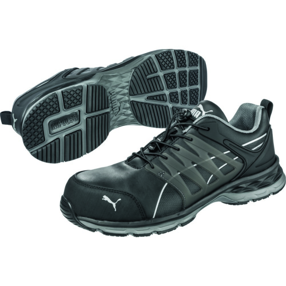 Produktabbildung Nr. 4: PUMA® Sicherheitshalbschuh Velocity 2.0 BLACK LOW S3 ESD HRO SRC Größe 44, schwarz