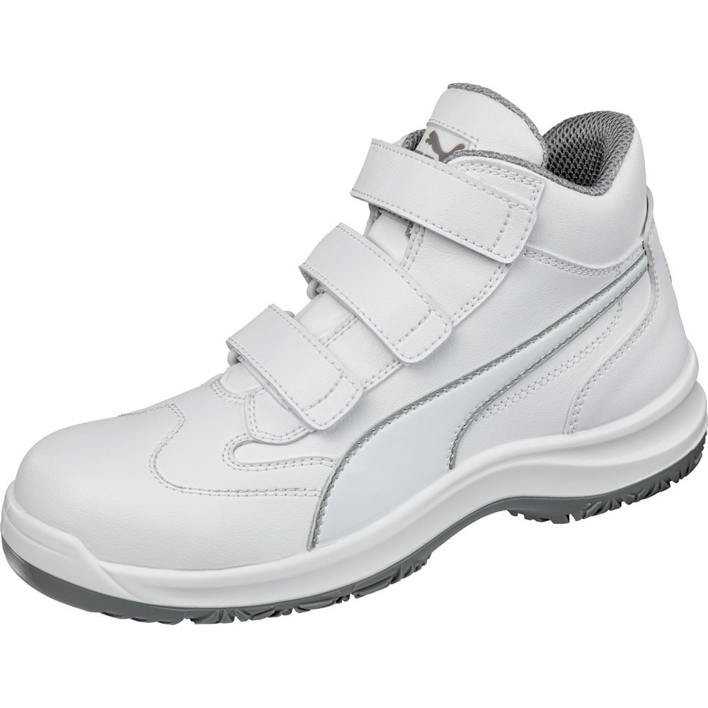 Produktabbildung: PUMA® Sicherheitsschuh ABSOLUTE MID S2 SRC, weiß, Größe 42