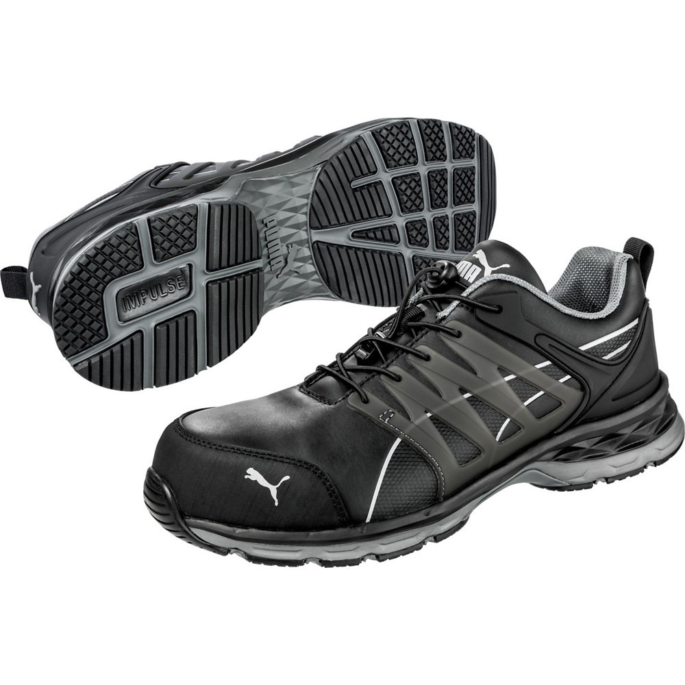 Produktabbildung Nr. 5: PUMA® Sicherheitsschuh VELOCITY 2.0 BLACK LOW S1P ESD HRO SRC, schwarz, Größe 37
