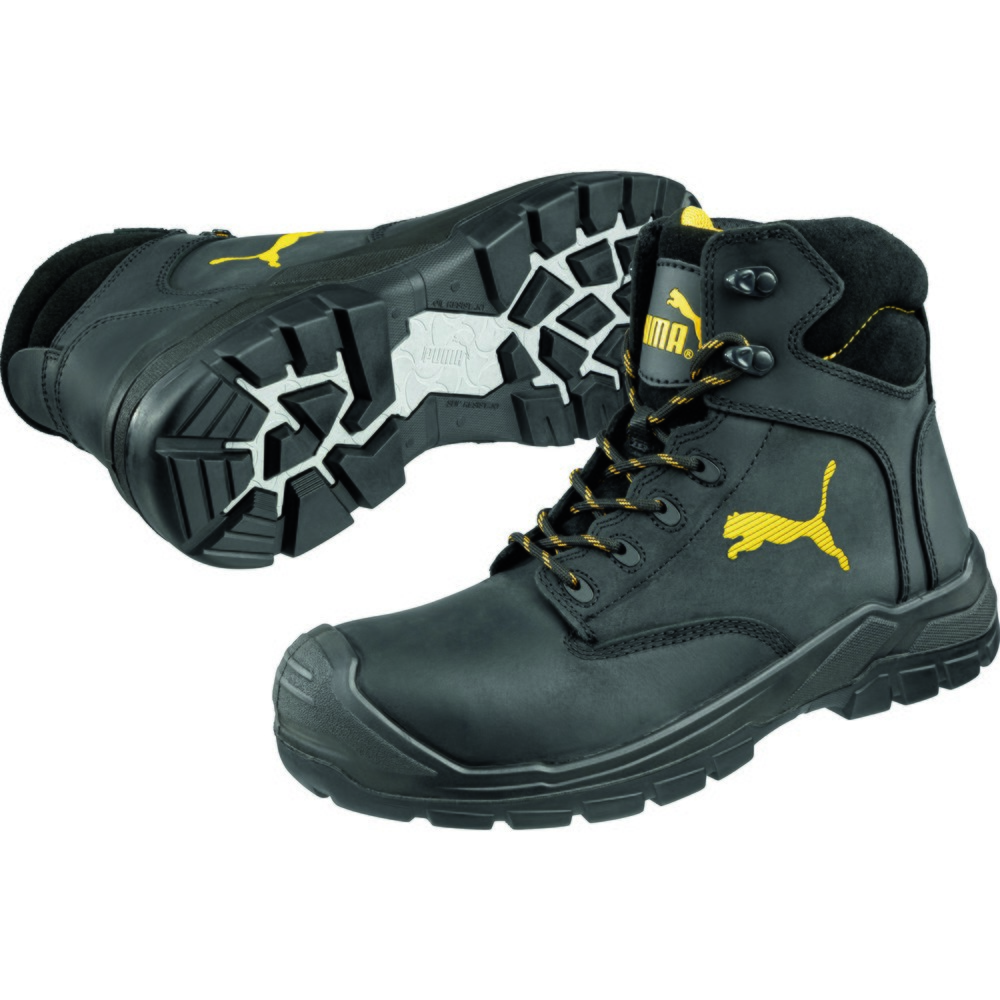 Produktabbildung Nr. 4: PUMA® Sicherheitsstiefel Borneo BLACK MID S3 HRO SRC Größe 47, schwarz/grau
