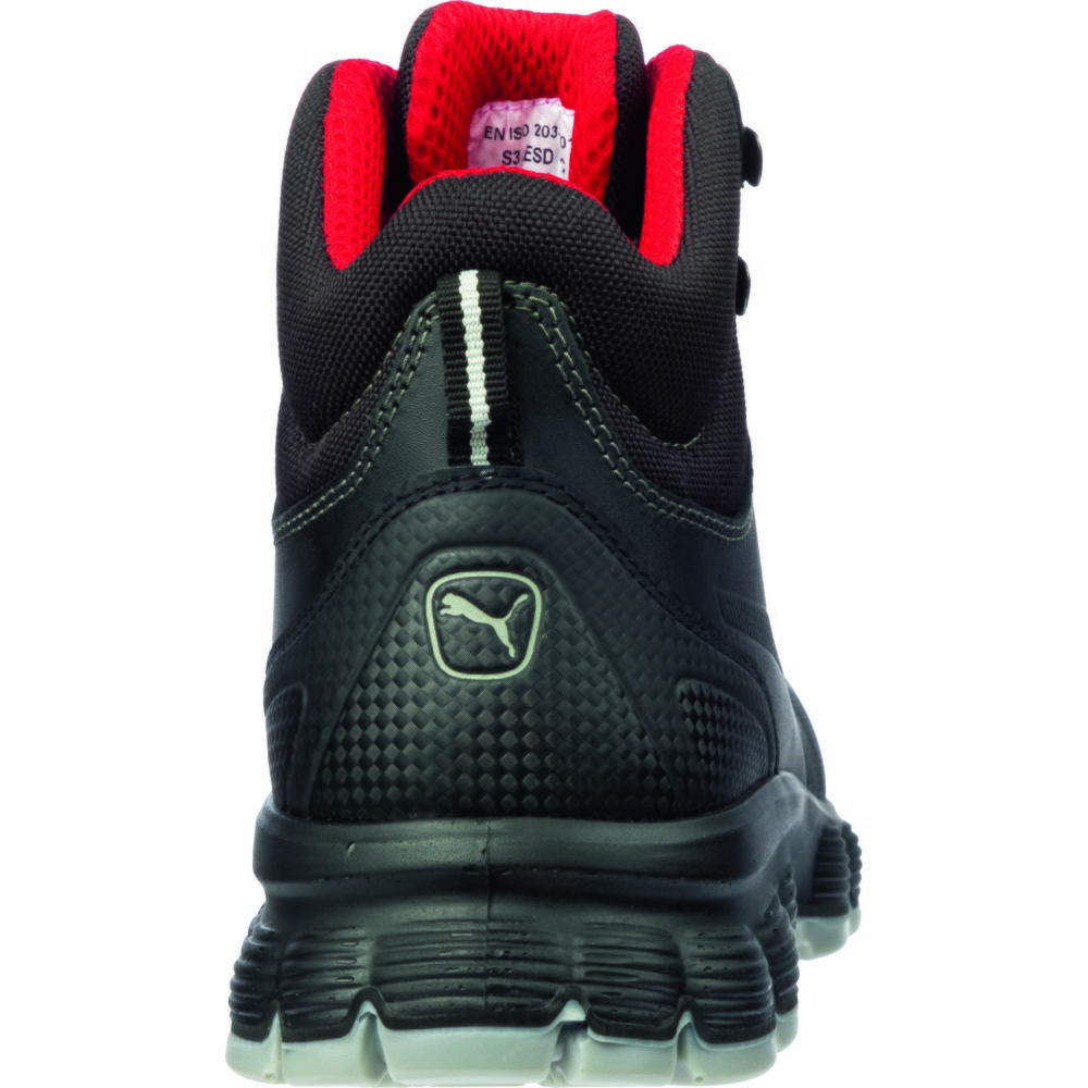Produktabbildung Nr. 2: PUMA® Sicherheitsstiefel CONDOR BLACK MID S3 ESD SRC Größe 44, schwarz/grau