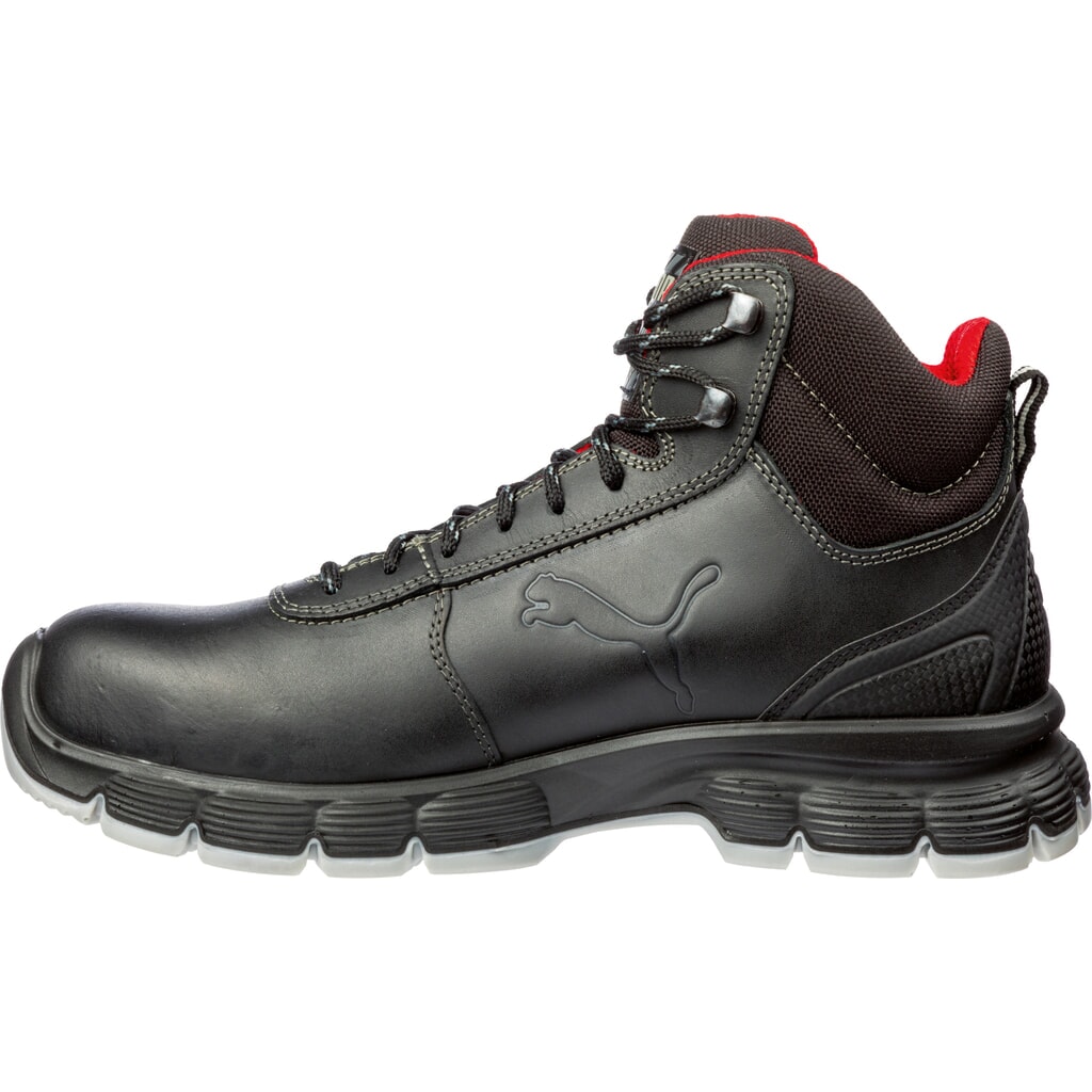 Produktabbildung Nr. 3: PUMA® Sicherheitsstiefel CONDOR BLACK MID S3 ESD SRC Größe 39, schwarz/grau