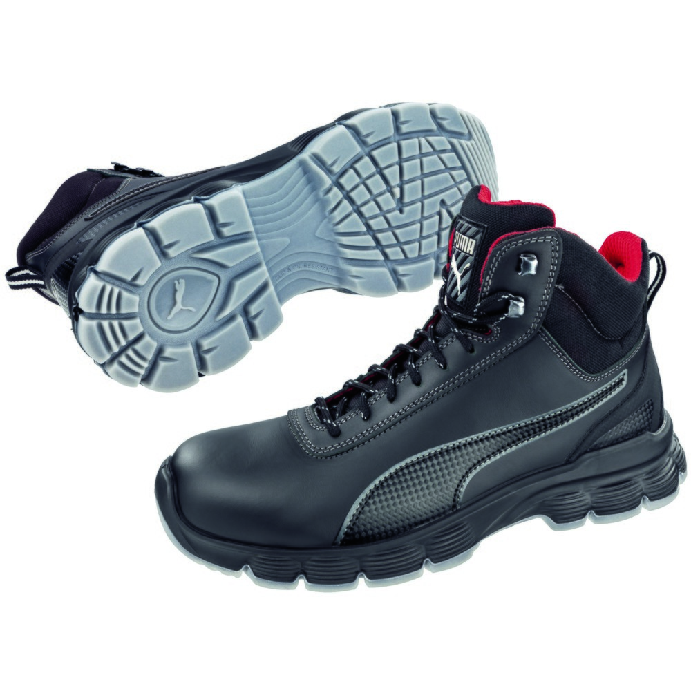 Produktabbildung Nr. 4: PUMA® Sicherheitsstiefel CONDOR BLACK MID S3 ESD SRC Größe 44, schwarz/grau