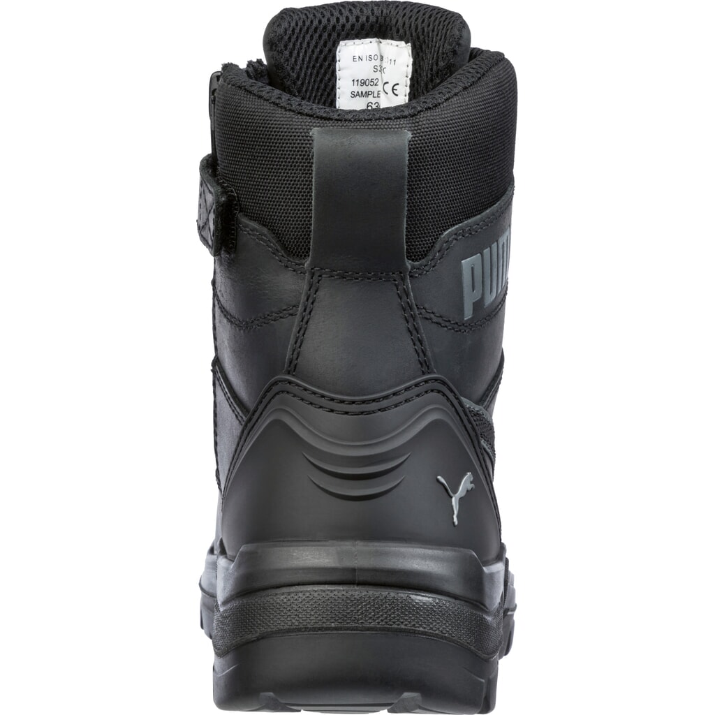 PUMA® Sicherheitsstiefel Conquest BLACK HIGH CTX S3 WR HRO SRC Größe 41, schwarz Produktabbildung Nr. 2: PUMA® Sicherheitsstiefel Conquest BLACK HIGH CTX S3 WR HRO SRC Größe 41, schwarz