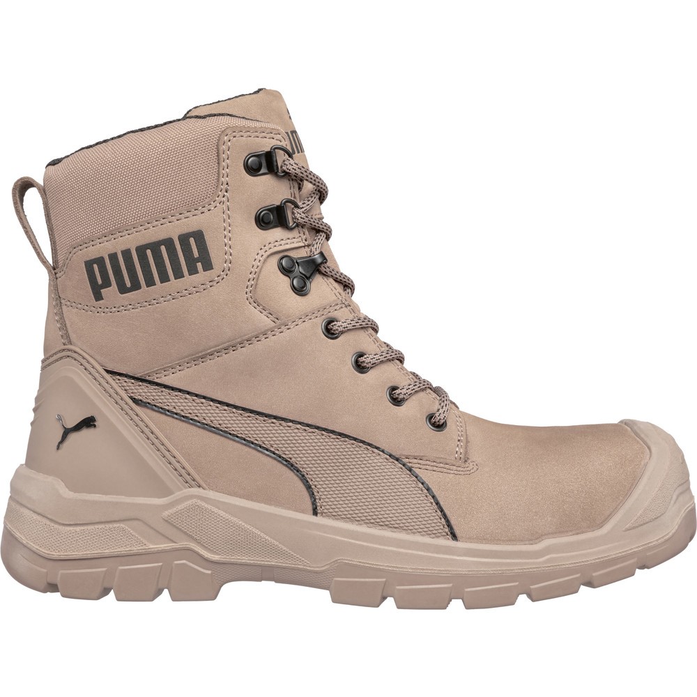 Produktabbildung: PUMA® Sicherheitsstiefel Conquest STONE HIGH S3 HRO SRC Größe 42, stone