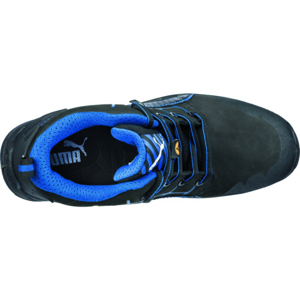 Produktabbildung Nr. 6: PUMA® Sicherheitsstiefel Krypton BLUE MID S3 ESD SRC Größe 48, schwarz-blau