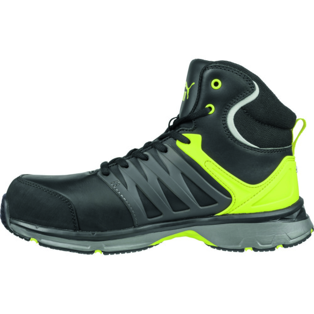 Produktabbildung Nr. 4: PUMA® Sicherheitsstiefel Velocity 2.0 YELLOW MID S3 ESD HRO SRC Größe 39, schwarz/gelb