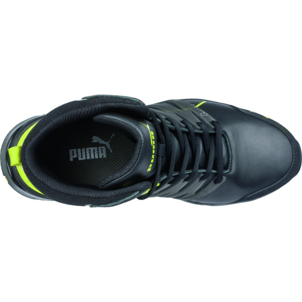 Produktabbildung Nr. 6: PUMA® Sicherheitsstiefel Velocity 2.0 YELLOW MID S3 ESD HRO SRC Größe 39, schwarz/gelb