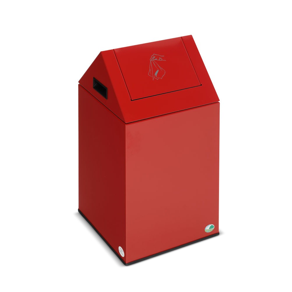 Produktabbildung: VAR® Putzwollkasten , mit Pendelklappe