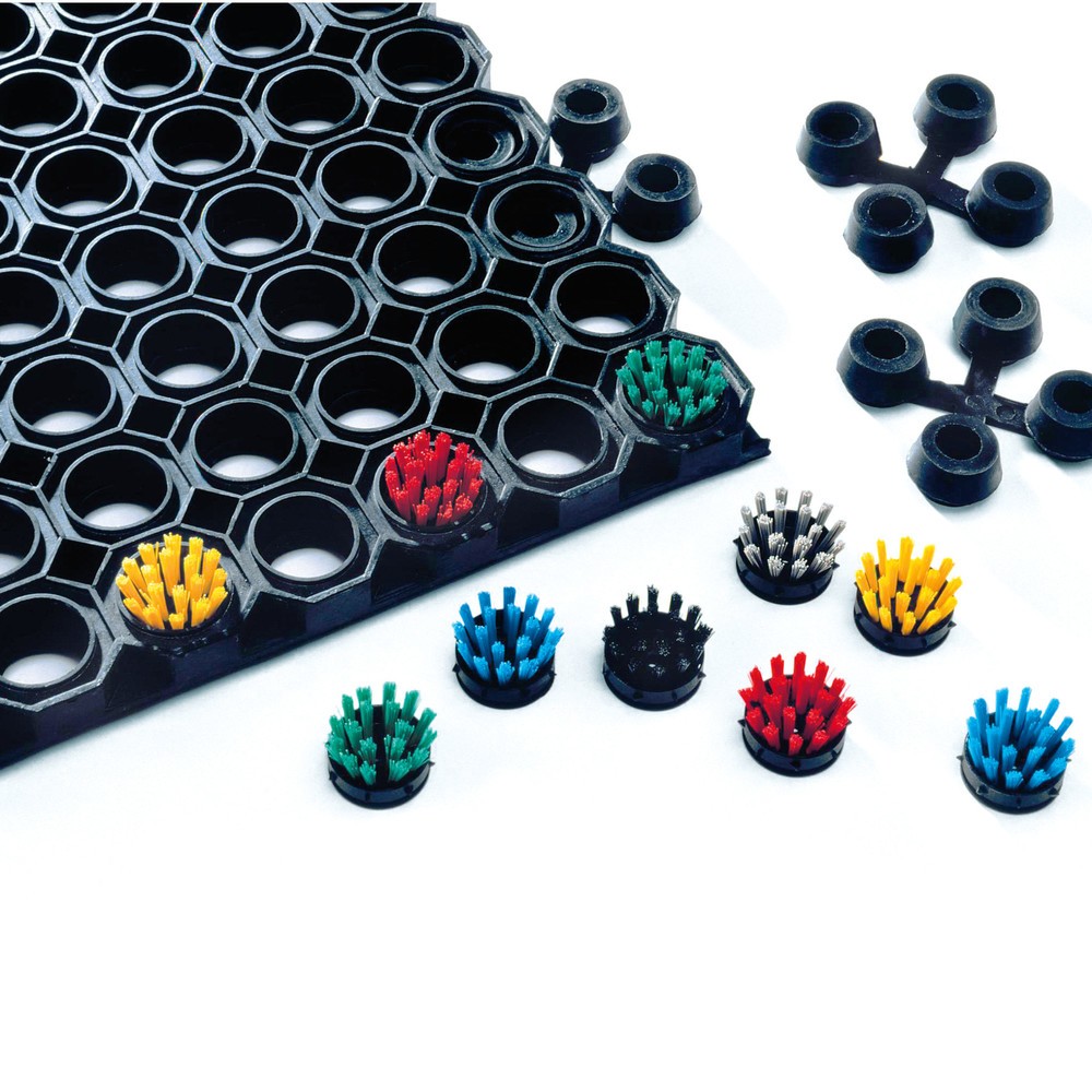 Immagine del prodotto: Raccordo per tappetini anti-sporcizia con profilo a nido d’ape, 10 pz/SU, nero