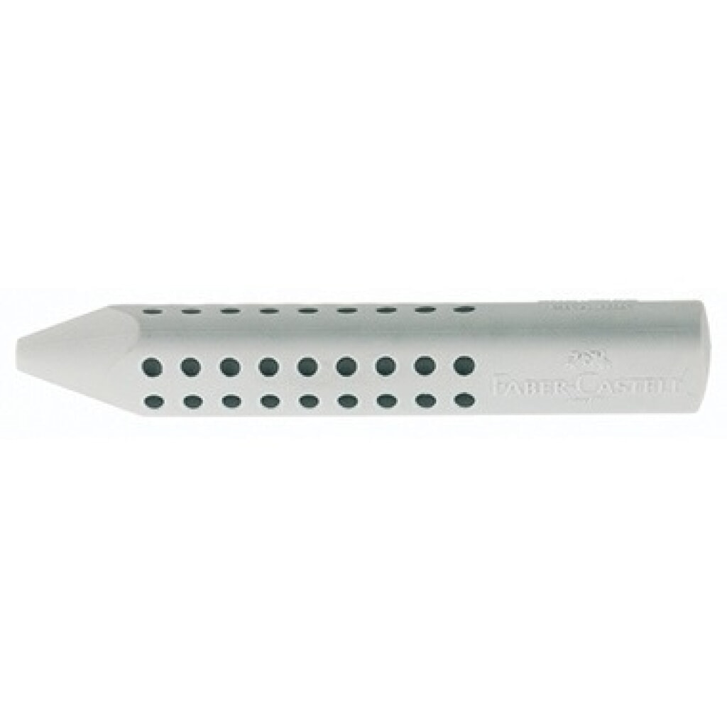 Faber-Castell Radierer GRIP 2001 187100 14x14x90mm grau Produktabbildung: Faber-Castell Radierer GRIP 2001 187100 14x14x90mm grau