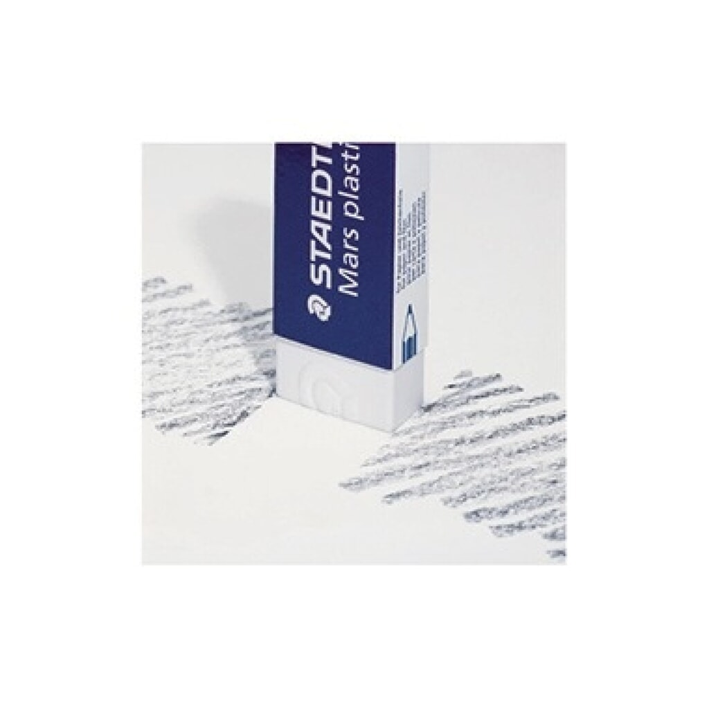 STAEDTLER Radierer Mars plastic 526 50 65x13x23mm PVC weiß Produktabbildung Nr. 5: STAEDTLER Radierer Mars plastic 526 50 65x13x23mm PVC weiß